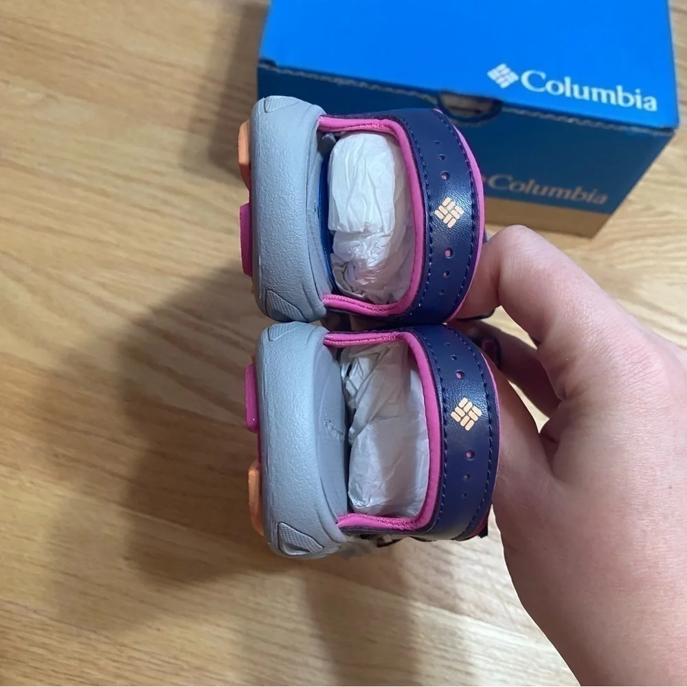 Columbia Techsun Vent Sandals NEW Sz 10 Children Toddler Girls Kids Pink Purple